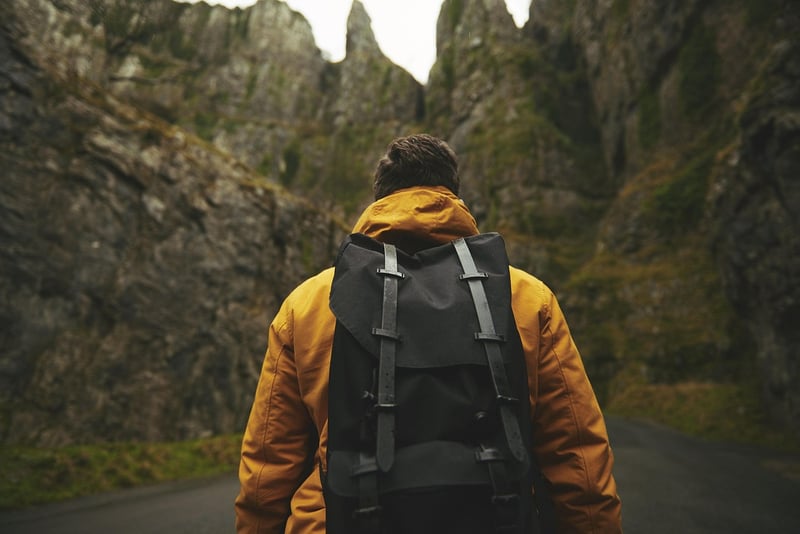 Hiking in the Mountains